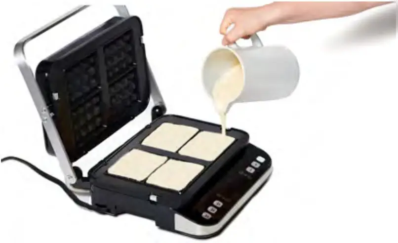 Yedi GV019 9 In 1 Total Package Instant Programmable Pressure Cooker XL - waffle batter