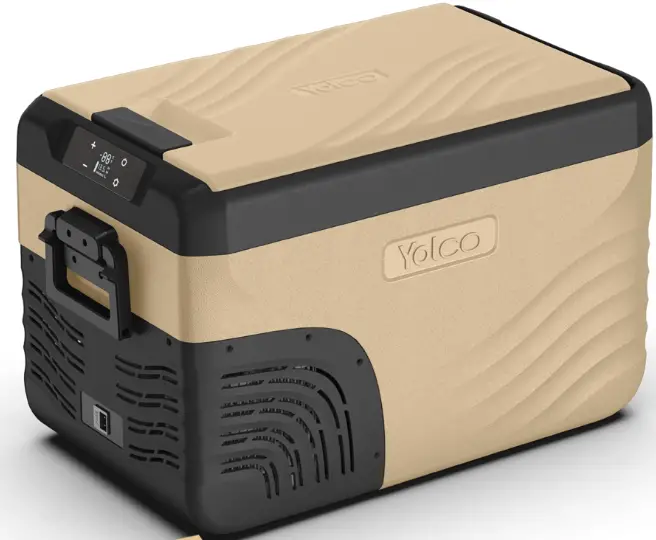 Yolco-KX40-SAND-Portable-Compressor-Refrigerator-PRODUCT