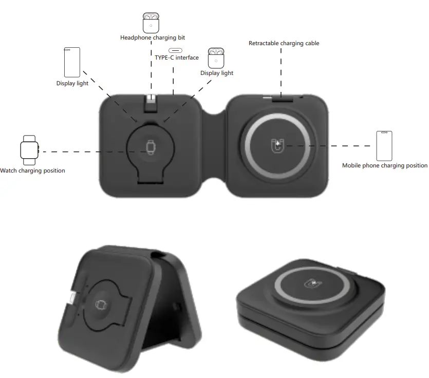 Youwei-P15-Extendable-Foldable-Magnetic-Wireless-Charger-1