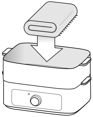 ZADRO TWSBLUE4C Home Spa Towel Steamer with Tongs - INSTRUCTIONS 5