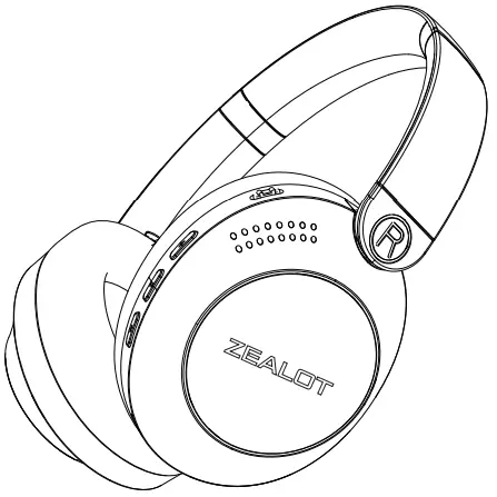 ZEALOT-B38-Wireless-Headphone-FIG-1