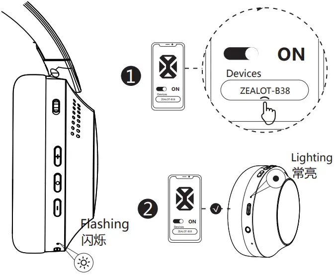 ZEALOT-B38-Wireless-Headphone-FIG-4