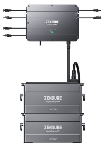 ZENDURE AB2000 Solar Flow Battery With Self Heating