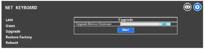 ZENTY ZT 156 PTZ Camera IP Controller - Lan Setting 2
