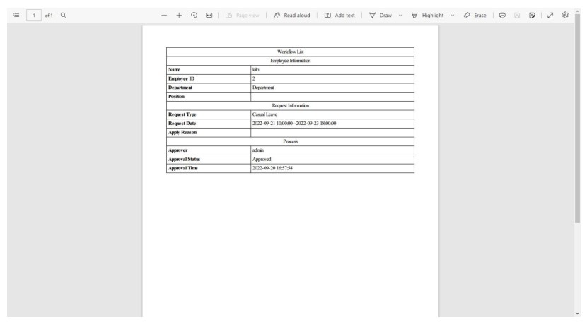 ZKTeco ZKBio Time Powerful Web-Based Time and Attendance Management Software - Download e Attendance Workflow Form 2