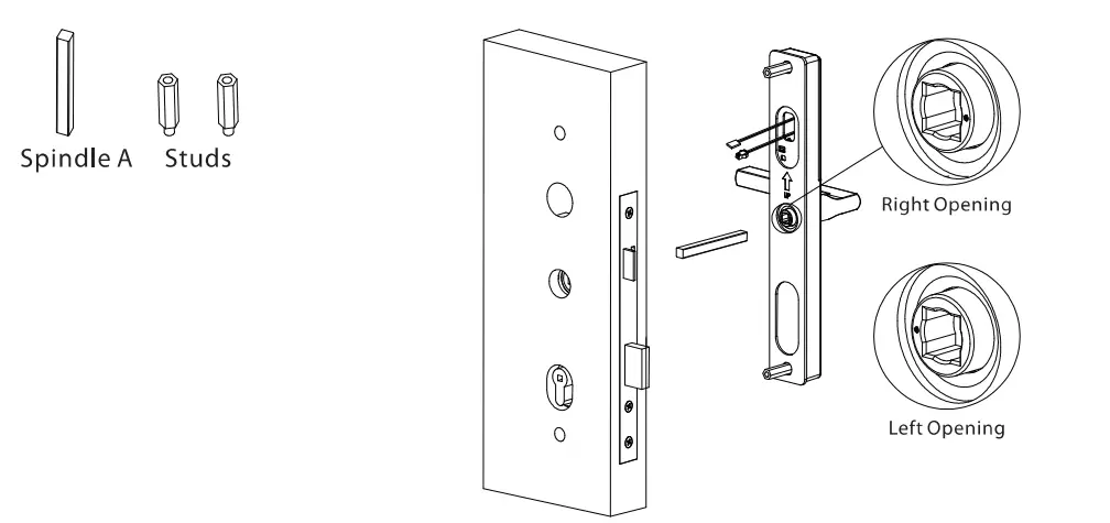 ZKTeco ZL600 European Standard Mortise Lock Case - Figure 10
