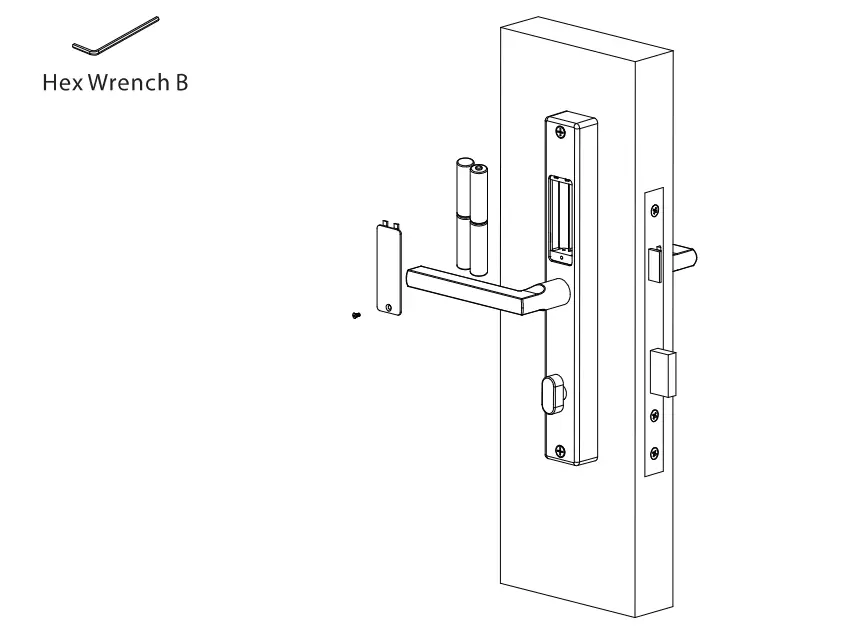 ZKTeco ZL600 European Standard Mortise Lock Case - Figure 12