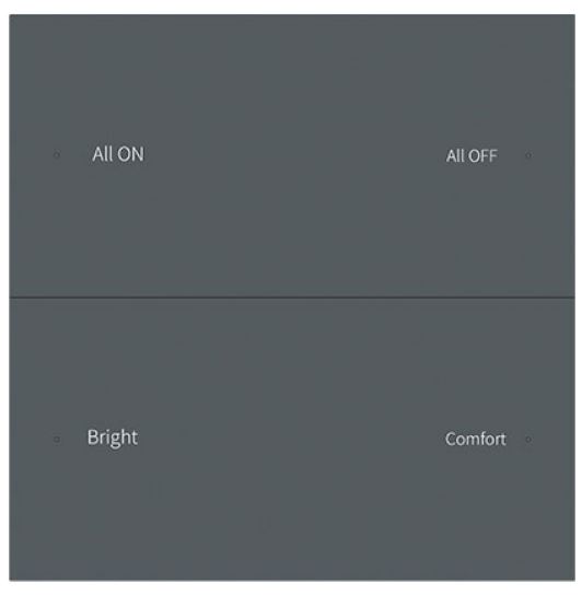 ZigBee-PK4WZS-Button-Panel-Remote-Wall-Controller-product