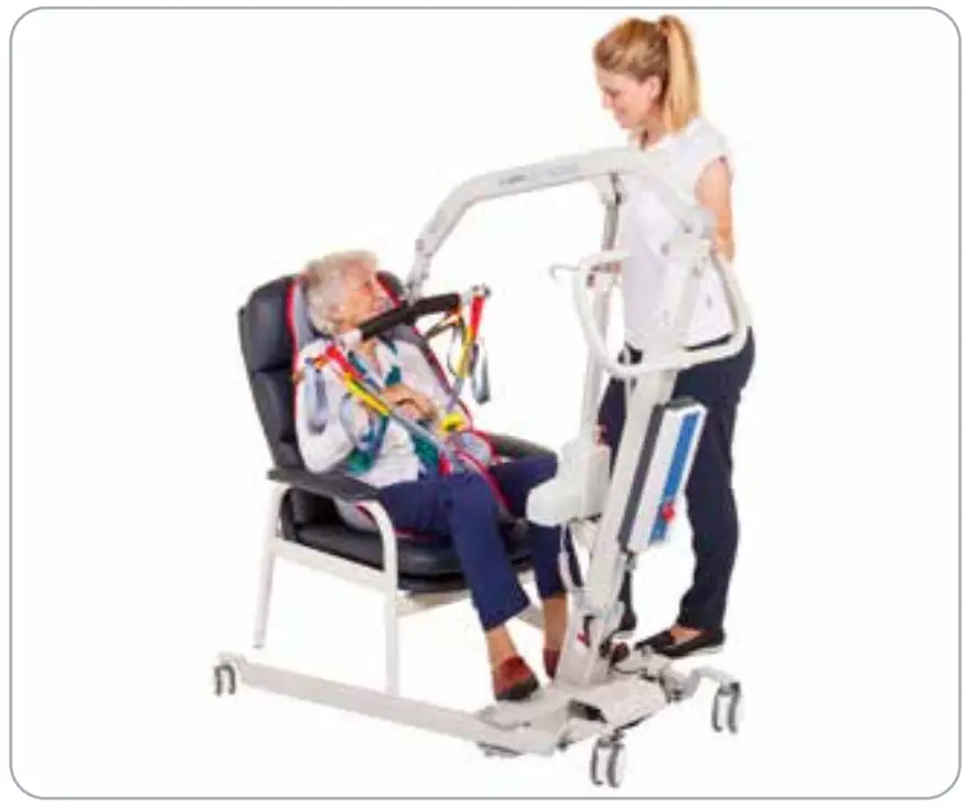 aidacare Aspire A205 Aluminium Patient Lifter - CHAIR 1