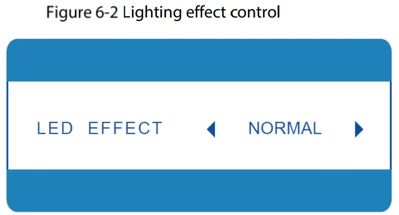 alhua E230C Series LED Monitor - Lighting effect control2