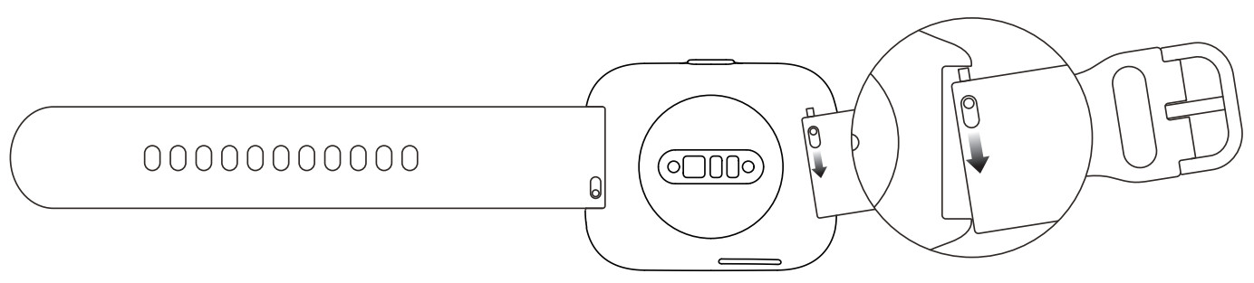 amazfit A2215 Bip 5 Smartwatch - disassemble