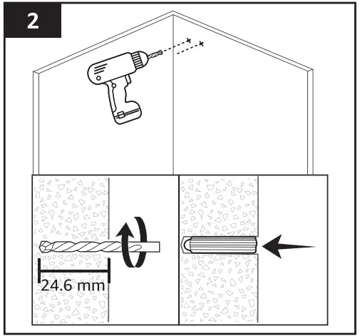 amazon basics AB SCSTPT 001U 2MP Wi FI PT Camera - drilling2
