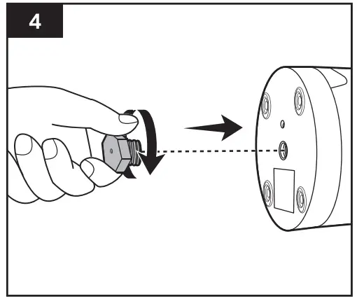 amazon basics AB SCSTPT 001U 2MP Wi FI PT Camera - tighten
