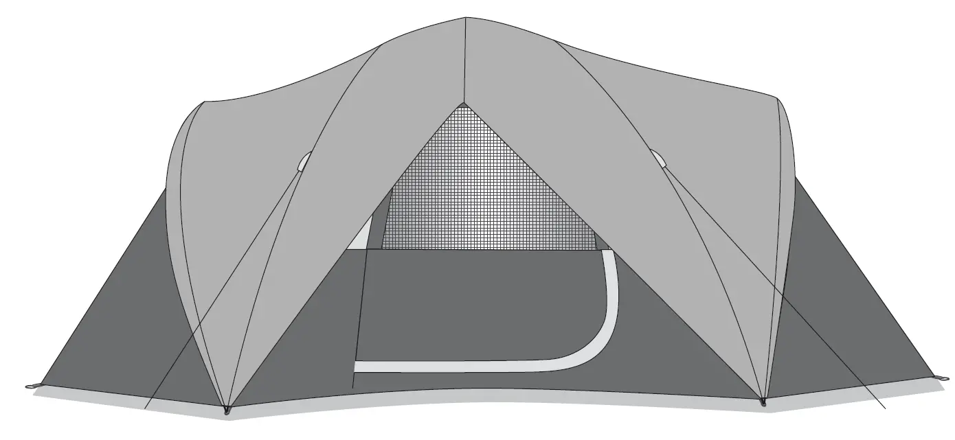 amazon basics B0785MRPH6 8 Person Tent