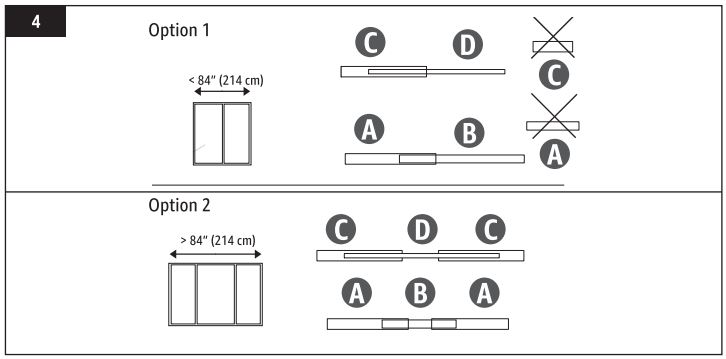 amazon basics B0792K4N96 1 Inch Double Curtain Rods User Guide - Insert the wall plugs