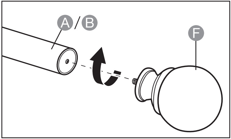 amazon basics B07H911BFN Kid Curtain Rod 48 86 Inch - Figure 6