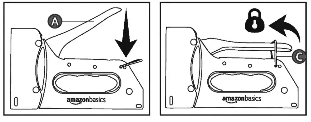 amazon basics B07X4H9RRG Heavy Duty Staple Gun - description2