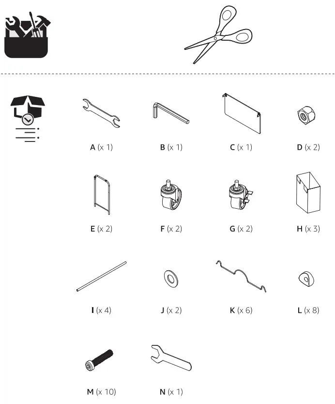 amazon basics B0825JM22Z 3 Bag Laundry Socter with Ironing Board Top - fig 1