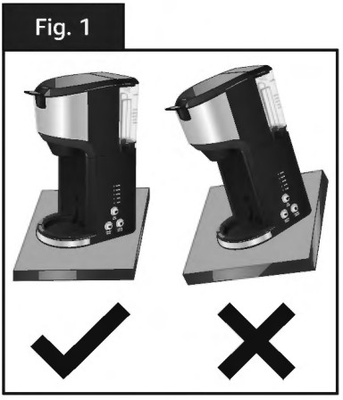 amazon basics B08NTPSPNM Dual Brew Single Serve Capsule Coffee Maker - fig 1