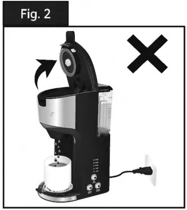 amazon basics B08NTPSPNM Dual Brew Single Serve Capsule Coffee Maker - fig 2