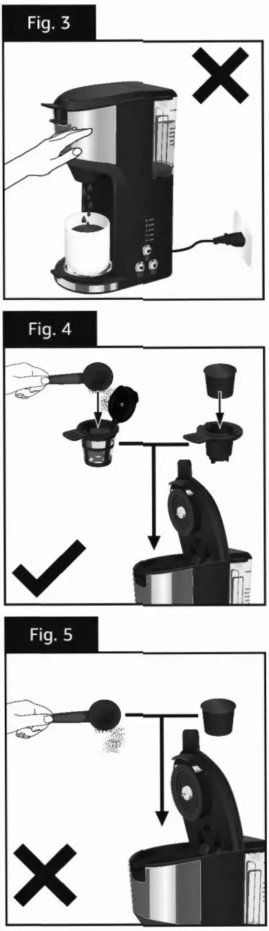 amazon basics B08NTPSPNM Dual Brew Single Serve Capsule Coffee Maker - fig 3