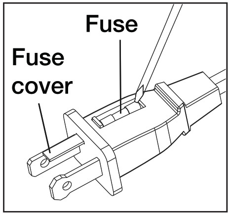 amazon basics B09GDH3DF4 28 Inch Oscillating Tower Fan - User Servicing Instructions
