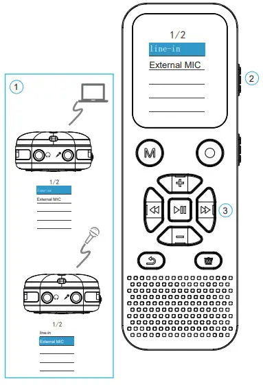 amazon basics L77 Digital Voice Activated Recorder - Operation 10