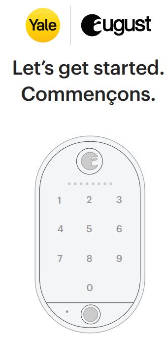 august AKR4 Smart Keypad 2 Touch User Manual