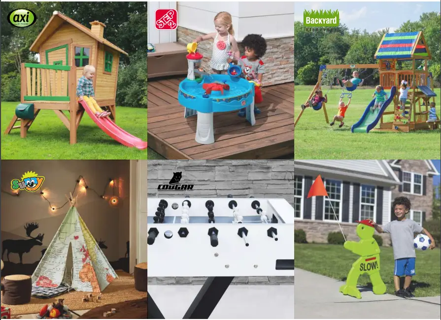 axi A025.120.XX Beach Wooden Tower Swing - Fig 5