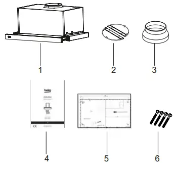 beko-HNT62610BH-Built-In-Telescopic-Hood- (12)