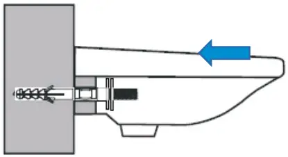 better bathrooms 405mm400mm Cloakroom Matt Wall Hung Basin - Wall 3