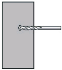 better bathrooms 405mm400mm Cloakroom Matt Wall Hung Basin - Wall