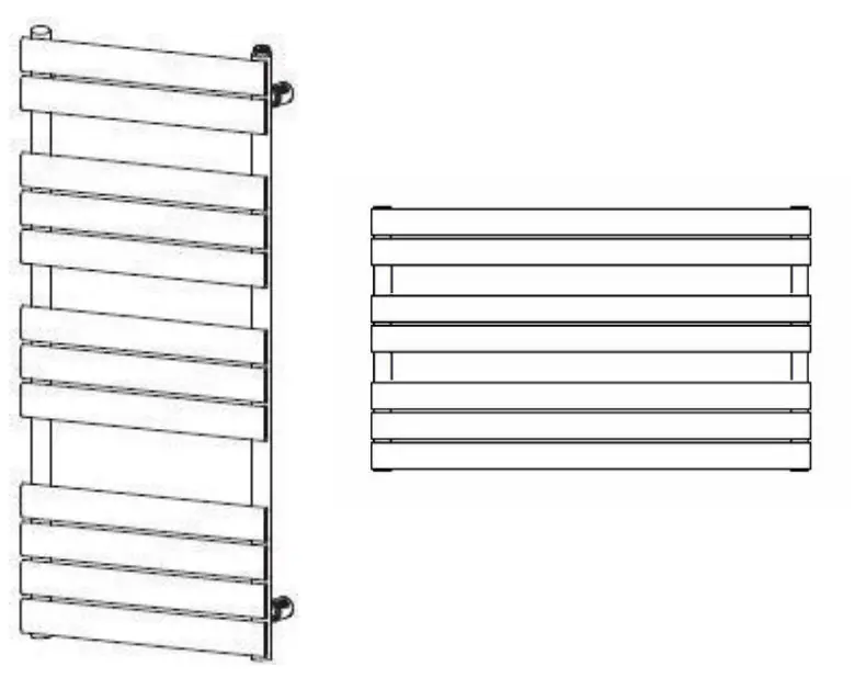 better bathrooms BeBa_26296 Towel Radiator