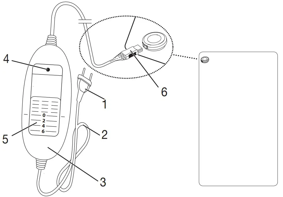 beurer HD75 Cosy Nordic Electric Blanket - Items included in the package