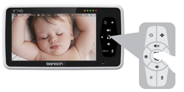 bonoch BBM01 Baby Monitor with Camera - Cameras