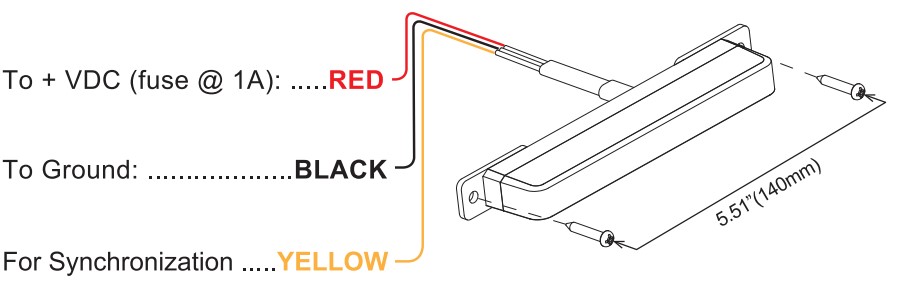 cell2 ES3 3-LED Narrow Profile Lighthead (1)