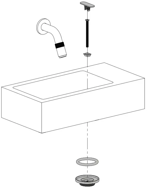 clou Flush 3 Handbasin - Parts9