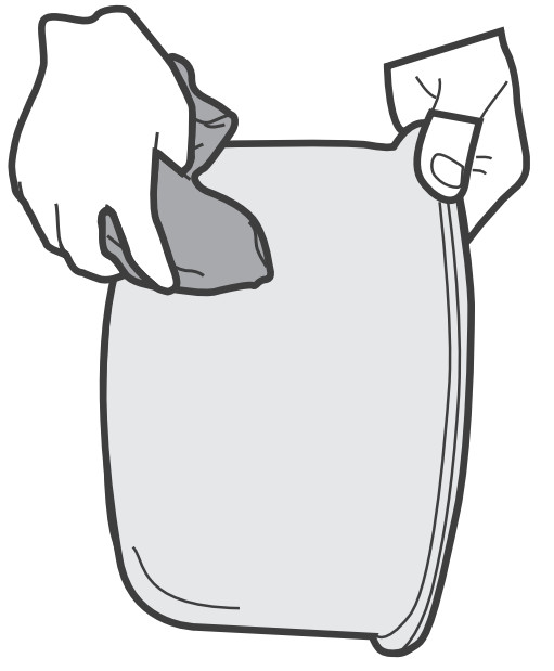 comfee MB-FS5077 10 Cup Rice Cooker - damp cloth 1