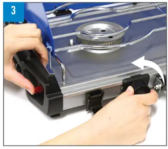 companion FSD Portable Low Pressure 2 Burner Stove - step 3