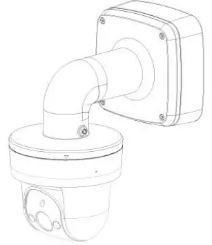 dahua-DH-PFB302S-PTZ-Wall-Mount-Bracket-FIG 2