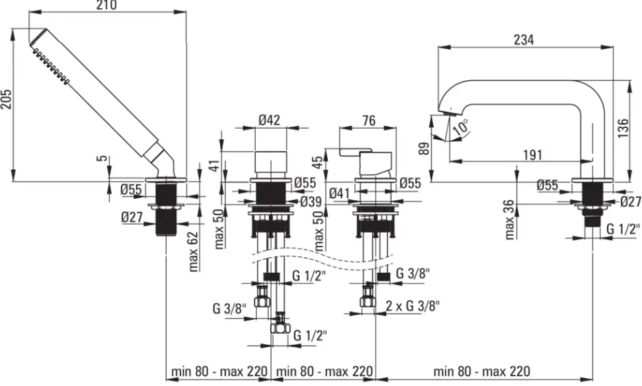 deante-BQS-D14M-Bath-Mixer-4-Hole-fig-1