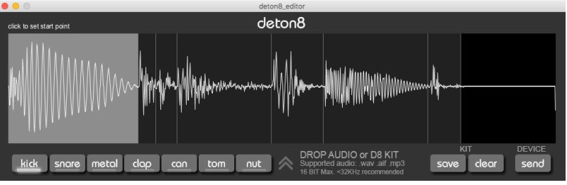 deton8 469551 Twisted Electrons Thomann User Manual - Using the Sample Editor