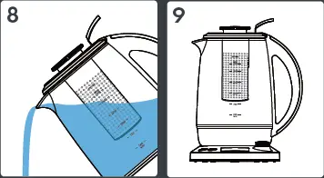 discard water