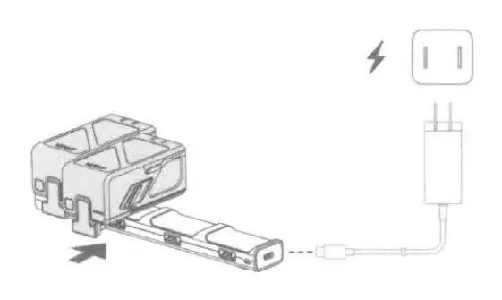 dji Avata Battery Charging Hub - charging