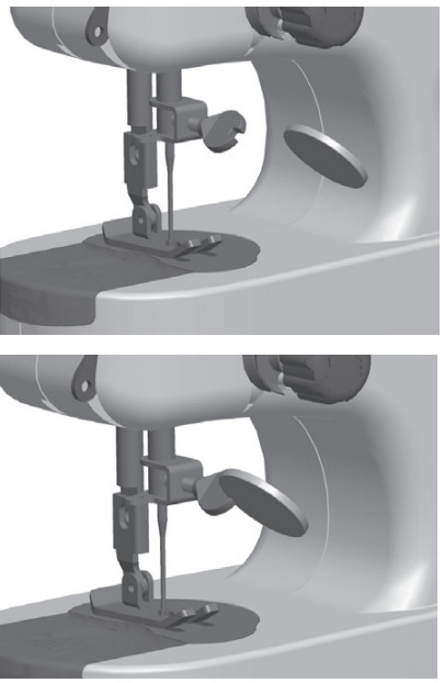 dynollc 01774 Handheld Sewing Machine - Handwheel