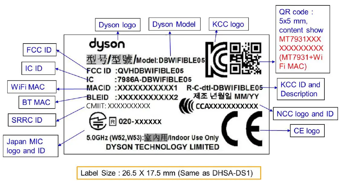 dyson-DBWIFIBLE05-Wireless-Local-Area-Network-Module-FIG-13