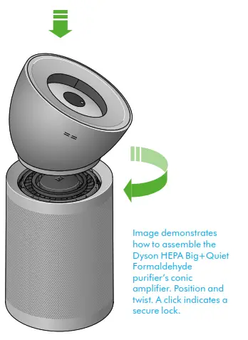 dyson HEPA Big+Quiet Formaldehyde Purifier - 2