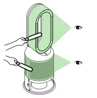 dyson Purifier Humidify Plus Cool Humidifier - filter life 1