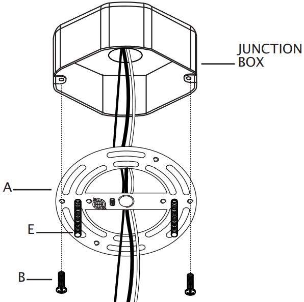 elk HOME-89284-1-Inch-Brushed-Gold-Semi-Flush-Mount-Ceiling-Light-FIG-2