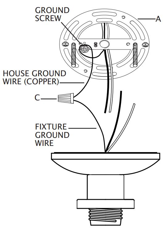 elk HOME-89284-1-Inch-Brushed-Gold-Semi-Flush-Mount-Ceiling-Light-FIG-3